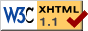 Valid XHTML 1.1!